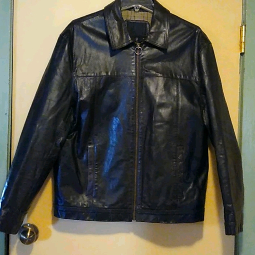 Zara leather Men's jacket